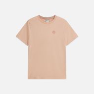 Picture of SCOTCH&SODA WOMEN'S EMBROIDERED LOGO REGULAR FIT T-SHIRT - ROSE DUST 1