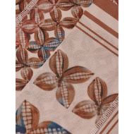 Picture of SCOTCH&SODA WOMEN'S PRINTED MESH SLIM FIT T-SHIRT - TILES FOULARD ROSEDUST 3