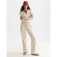 Picture of SCOTCH&SODA WOMEN'S INTERLOCK ZIPPED SWEATSHIRT - EGGNOG 7