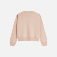 Picture of SCOTCH&SODA WOMEN'S EMBROIDERED LOGO RELAXED FIT SWEATSHIRT - ROSE DUST 2
