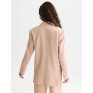 Picture of SCOTCH&SODA WOMEN'S GABARDINE RELAXED SINGLE BREASTED BLAZER - ROSE DUST 5