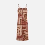 Снимка на SCOTCH&SODA РОКЛЯ FOULARD PRINTED SLIP MAXI - TILES FOULARD ROSEDUST 2
