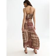 Снимка на SCOTCH&SODA РОКЛЯ FOULARD PRINTED SLIP MAXI - TILES FOULARD ROSEDUST 5