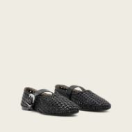 Picture of ALLSAINTS WOMEN'S SABINE WOVEN FLAT BLACK 2