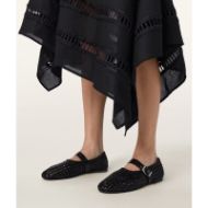 Picture of ALLSAINTS WOMEN'S SABINE WOVEN FLAT BLACK 6