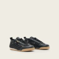 Снимка на ALLSAINTS ДАМСКИ СПОРТНИ ОБУВКИ KENNY WOVEN RUNNER TRAINERS BLACK 2