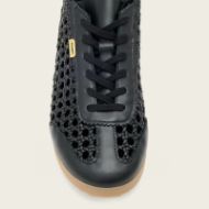 Снимка на ALLSAINTS ДАМСКИ СПОРТНИ ОБУВКИ KENNY WOVEN RUNNER TRAINERS BLACK 4