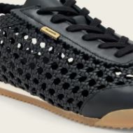 Снимка на ALLSAINTS ДАМСКИ СПОРТНИ ОБУВКИ KENNY WOVEN RUNNER TRAINERS BLACK 5