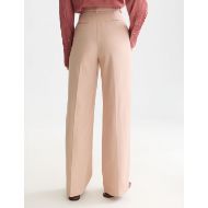 Picture of SCOTCH&SODA WOMEN'S EDIE - HIGH-RISE WIDE-LEG GABARDINE PANTS - ROSE DUST 5