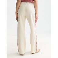 Picture of SCOTCH&SODA WOMEN'S INTERLOCK SWEATPANTS - EGGNOG 5
