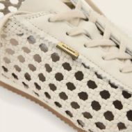 Снимка на ALLSAINTS ДАМСКИ СПОРТНИ ОБУВКИ KENNY WOVEN RUNNER TRAINERS PARCHMENT WHITE 5