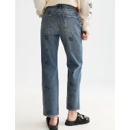 Picture of SCOTCH&SODA WOMEN'S THE SKY HIGH RISE STRAIGHT - VERDANT FADE 5
