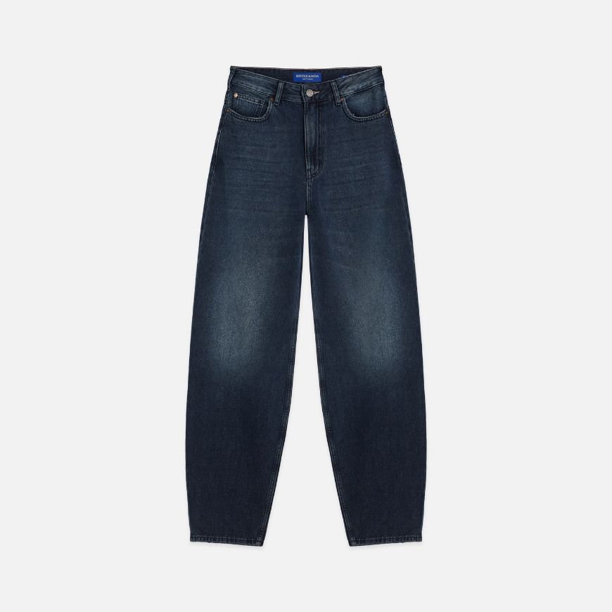 Picture of SCOTCH&SODA WOMEN'S THE TIDE HIGH RISE BALLOON - NIGHTFALL