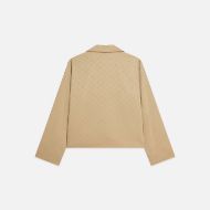 Picture of SCOTCH&SODA WOMEN'S JACQUARD LONG-SLEEVED SHIRT - DOESKIN 2