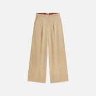Picture of SCOTCH&SODA WOMEN'S ELENI - HIGH-RISE WIDE-LEG JACQUARD PANTS - DOESKIN 1
