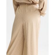 Picture of SCOTCH&SODA WOMEN'S ELENI - HIGH-RISE WIDE-LEG JACQUARD PANTS - DOESKIN 6