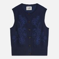 Снимка на SCOTCH&SODA ДАМСКИ ПУЛОВЕР JACQUARD KNITTED RELAXED FIT SPENCER - PEACOAT 1
