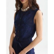 Снимка на SCOTCH&SODA ДАМСКИ ПУЛОВЕР JACQUARD KNITTED RELAXED FIT SPENCER - PEACOAT 6