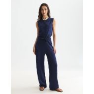 Снимка на SCOTCH&SODA ДАМСКИ ПАНТАЛОН JACQUARD KNITTED RELAXED FIT TROUSERS - PEACOAT 7
