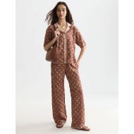 Снимка на SCOTCH&SODA ДАМСКИ ПАНТАЛОН JACQUARD KNITTED RELAXED FIT TROUSERS - ROSE DUST 7