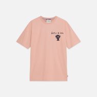 Picture of SCOTCH&SODA MEN'S FRONT AND BACK ARTWORK RELAXED FIT T-SHIRT - MISTY ROSE 1