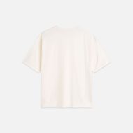 Picture of SCOTCH&SODA MEN'S WORKED-OUT ARTWORK LOOSE FIT T-SHIRT - EGGNOG 2