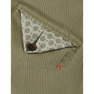 Picture of SCOTCH&SODA MEN'S WARREN COTTON BLEND TWILL BELTED CHINO - OIL GREEN 3