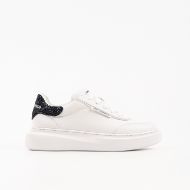 Снимка на KARL LAGERFELD ДАМСКИ СПОРТНИ ОБУВКИ KORE GLITTER TAB U-FRONT SNEAKERS WHITE 1