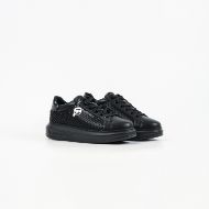 Снимка на KARL LAGERFELD ДАМСКИ СПОРТНИ ОБУВКИ KAPRI GEMSTONE NET CHARM SNEAKERS BLACK W/SILVER 4