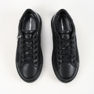 Снимка на KARL LAGERFELD ДАМСКИ СПОРТНИ ОБУВКИ KAPRI GEMSTONE NET CHARM SNEAKERS BLACK W/SILVER 3