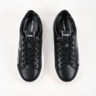 Снимка на KARL LAGERFELD ДАМСКИ СПОРТНИ ОБУВКИ KAPRI PEARL SIGNIA LINE SNEAKERS BLACK 3