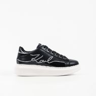 Снимка на KARL LAGERFELD ДАМСКИ СПОРТНИ ОБУВКИ KAPRI PEARL SIGNIA LINE SNEAKERS BLACK 1