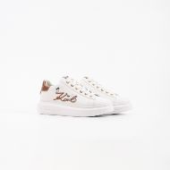 Снимка на KARL LAGERFELD ДАМСКИ СПОРТНИ ОБУВКИ KAPRI COUPETTE TRIO SNEAKERS WHITE W/MID BROWN 4