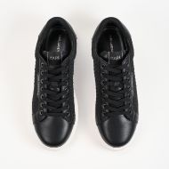 Снимка на KARL LAGERFELD МЪЖКИ СПОРТНИ ОБУВКИ KAPRI WOVEN MONOGRAM LO LACE SNEAKERS BLACK 3