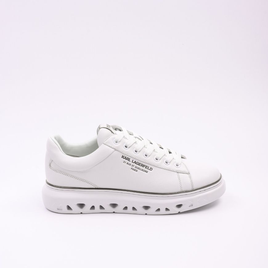 Снимка на KARL LAGERFELD МЪЖКИ СПОРТНИ ОБУВКИ KAPRI KITE RSG LO LACE SNEAKERS WHITE
