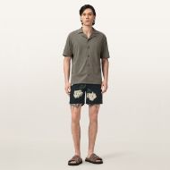 Снимка на ALLSAINTS МЪЖКИ БАНСКИ NOUVELLE SWIM SHORTS JET BLACK 6