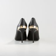 Picture of LOVE MOSCHINO WOMEN'S PUMPS GOLDEN SPOILER DECOLLETE BLACK 5