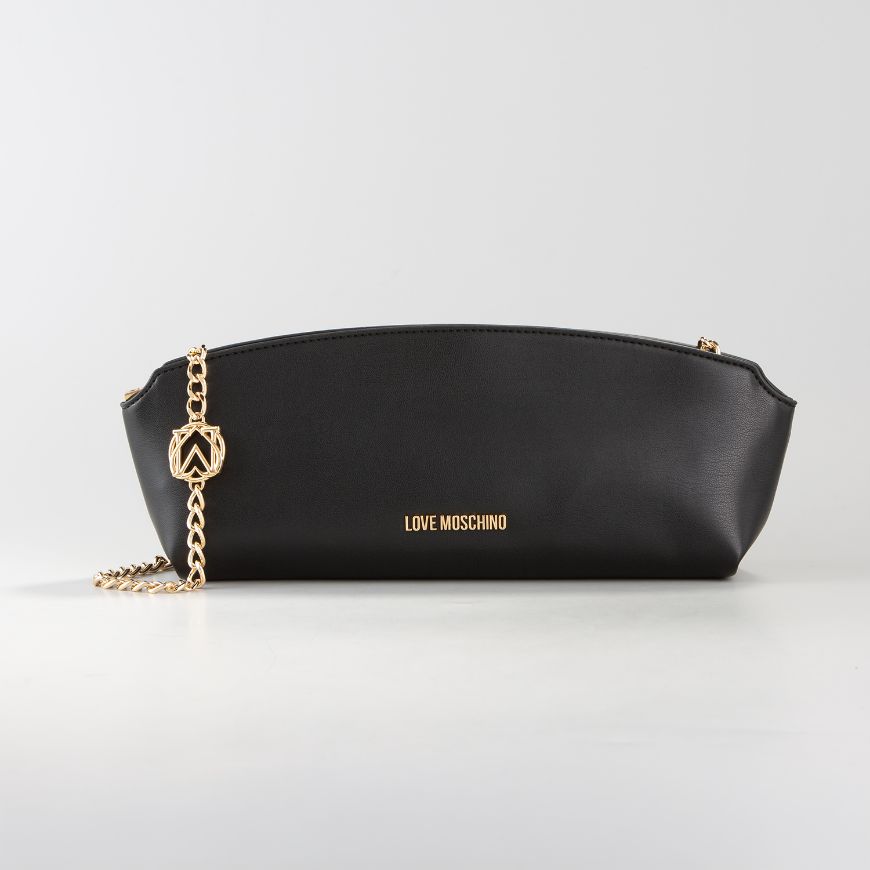 Picture of LOVE MOSCHINO WOMEN'S SMART DAILY LOGO BAG BLACK