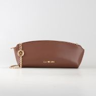 Picture of LOVE MOSCHINO WOMEN'S SMART DAILY LOGO BAG BROWN 1