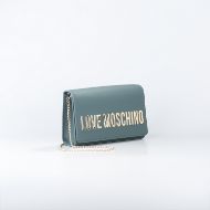 Picture of LOVE MOSCHINO WOMEN'S SMART DAILY LOGO BAG GREEN 2