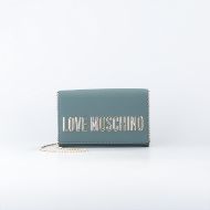 Picture of LOVE MOSCHINO WOMEN'S SMART DAILY LOGO BAG GREEN 1