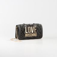 Picture of LOVE MOSCHINO WOMEN'S WALLET ON CHAIN CHESS Q BLACK 2