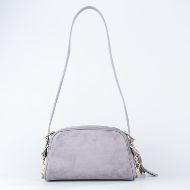 Picture of LOVE MOSCHINO WOMEN'S CROSSBODY BAG SIGNATURE ZIP LIGHT GREY 3