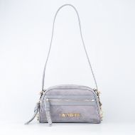 Picture of LOVE MOSCHINO WOMEN'S CROSSBODY BAG SIGNATURE ZIP LIGHT GREY 1