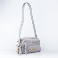 Picture of LOVE MOSCHINO WOMEN'S CROSSBODY BAG SIGNATURE ZIP LIGHT GREY 2