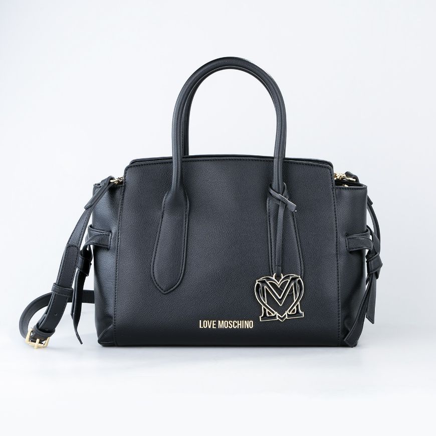 Picture of LOVE MOSCHINO WOMEN'S SHOPPING BAG TALIS BLACK