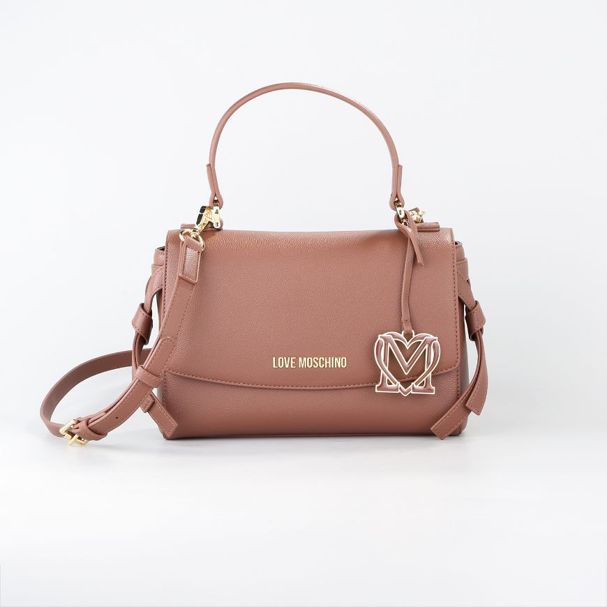 Picture of LOVE MOSCHINO WOMEN'S HANDBAG TALIS TAN