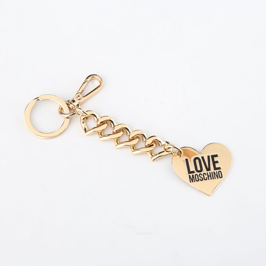 Picture of LOVE MOSCHINO WOMEN'S HEART CHARM GOLD
