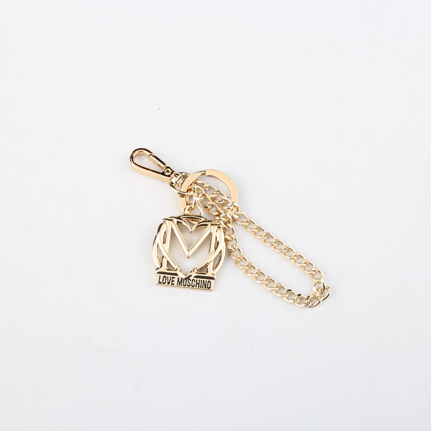 Picture of LOVE MOSCHINO WOMEN'S CHARM LOVE LETTER GOLD