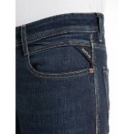Picture of REPLAY MEN'S ROCCO COMFORT-FIT DEEP BLUE STRETCH DENIM JEANS DARK BLUE 5